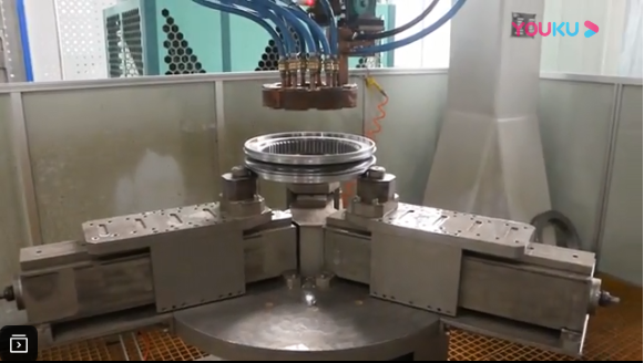 轉(zhuǎn)盤軸承（回轉(zhuǎn)支承）內(nèi)圈整體齒淬火